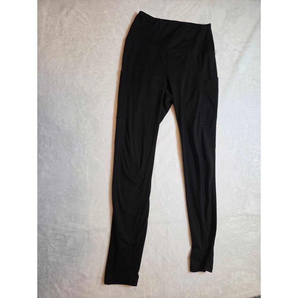 169 Wild Fable Women's Small Black High Rise Cargo‎ Pocket Leggings Skinny Pants